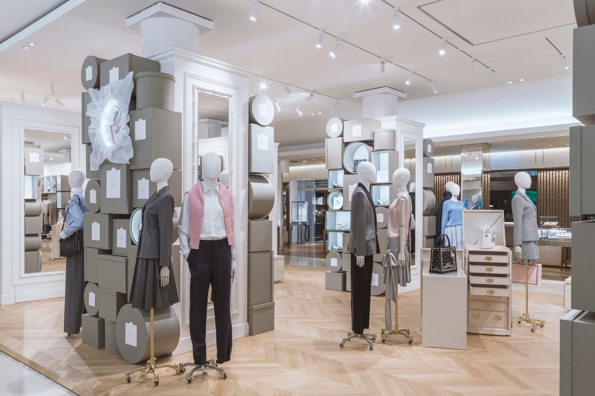 Dior Pop Up JW Anderson Bon Marché