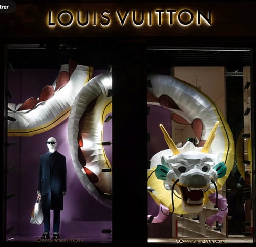 Louis Vuitton - Dragon © Mathilde NIVET