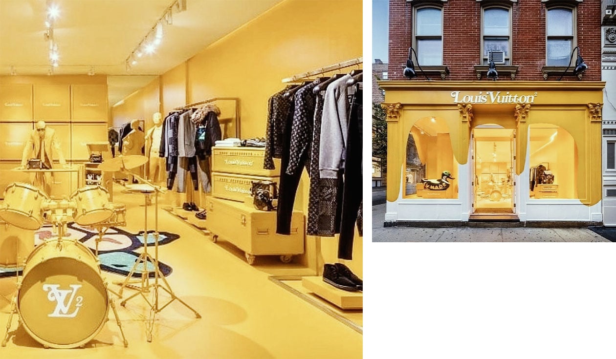 Amsterdam: Louis Vuitton pop-up store