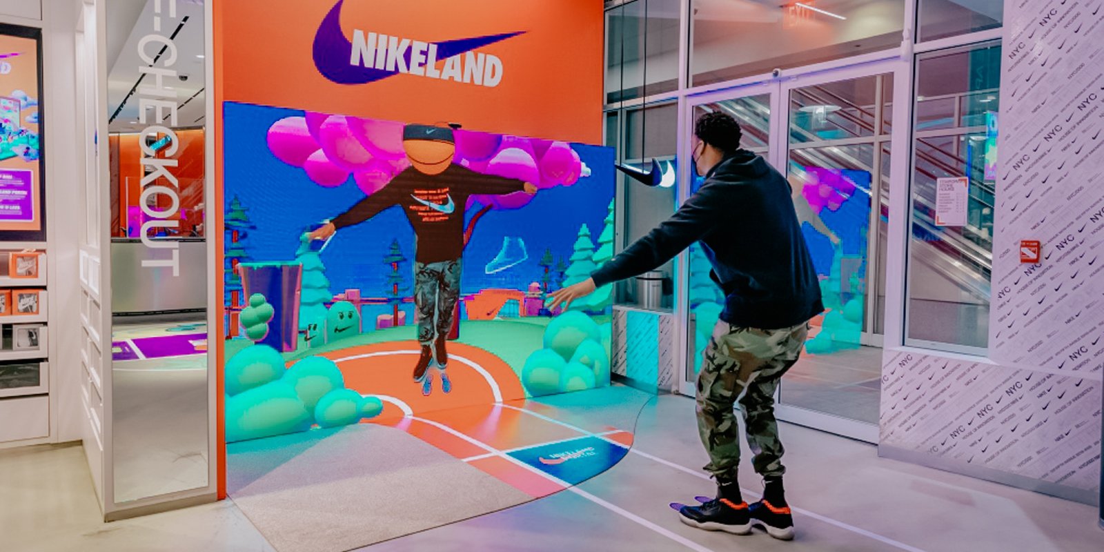 Nike pop-up store  Communication Arts